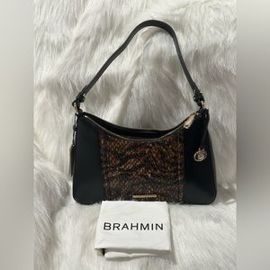 BRAHMIN Esme is a trendy shoulder, Cocoa Blanchard